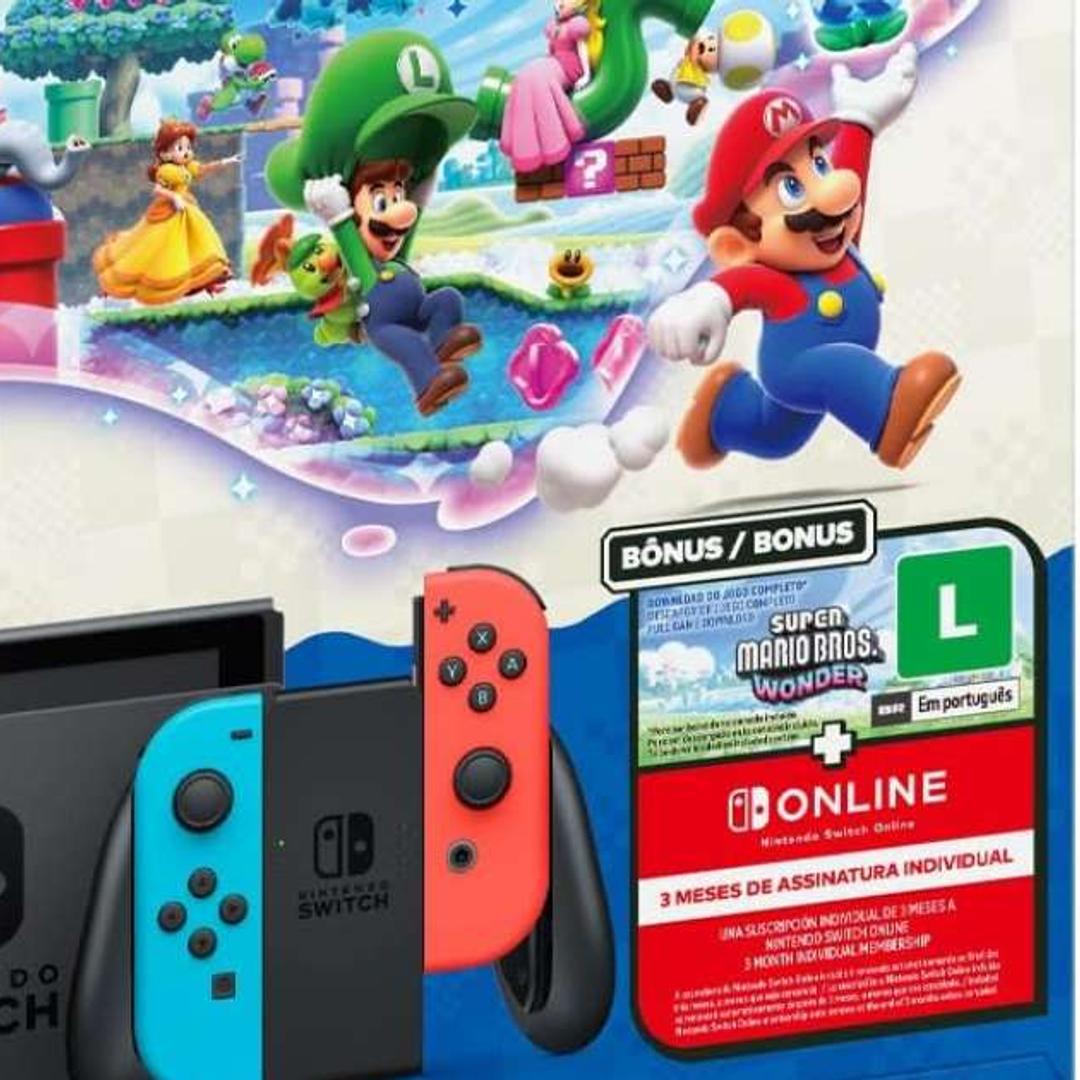 Super Mario Bros. Wonder no Switch: O Bundle Definitivo para sua Diversão!